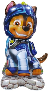 Шар 3D (63''/160 см) Фигура на подставке, Щенок Полицейский, 1 шт. в уп.